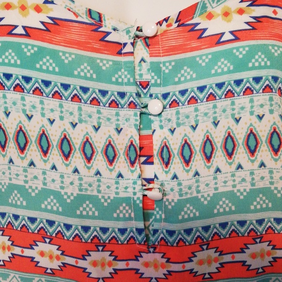 Between Me & You - Multicolor Romper - Picture 5 of 12